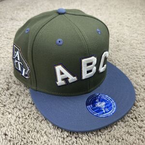 Atlanta Black Crackers Hat NLB Ebbets Field Fitted 7 1/2 Mossy Slate Cap NWT